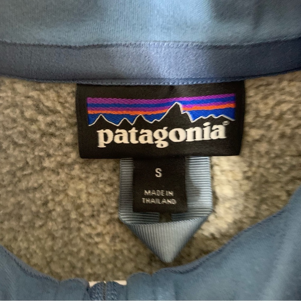Patagonia Mens better sweater 1/4 zip up fleece sweater S - Picture 6 of 9